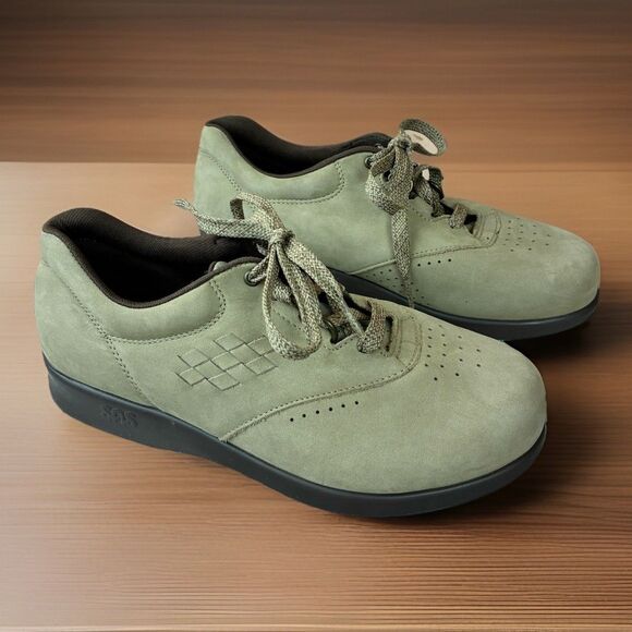 SAS Free Time Tripad Comfort Women's Size 6WW Tan Suede Casual Oxford Shoes - Picture 1 of 7